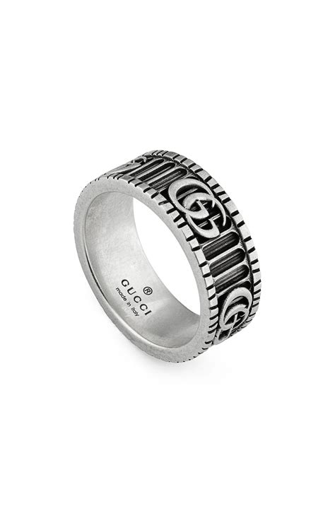 gucci titanium ring|gucci rings for sale.